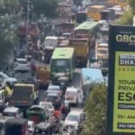 धायरीतील वाहतूक कोंडीचा विळखा; अतिक्रमणांमुळे रुग्णवाहिकेलाही मार्ग मिळेना!